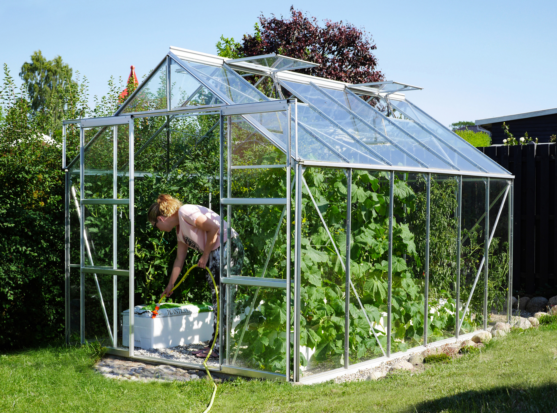 Gewächshaus Uranus 9900 bei leitermann.de günstig kaufen Gewächshaus Uranus 9900