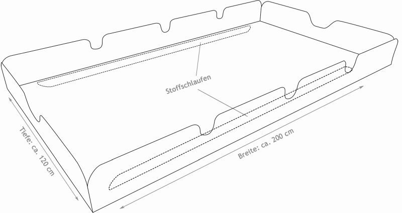 Sonnendach für 3-Sitzer Hollywoodschaukel PE-Gewebe bei leitermann.de günstig kaufen Sonnendach für 3-Sitzer Hollywoodschaukel PE-Gewebe
