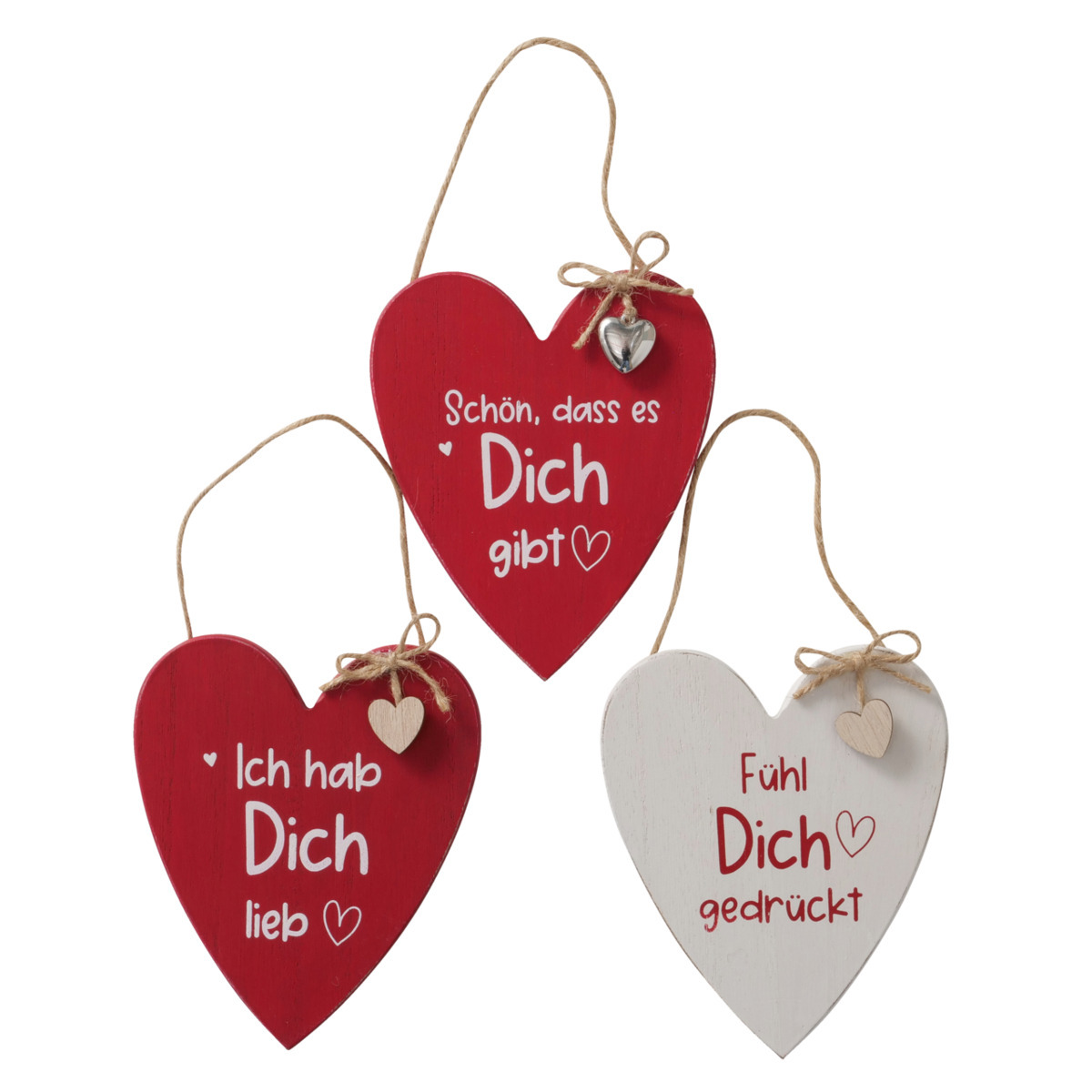 Dekoanhänger Lotta, 3-fach sortiert