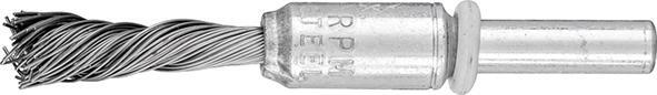 Pinselbürste Stahldr. 6mm10x25x0,2 mm gez. Pferd