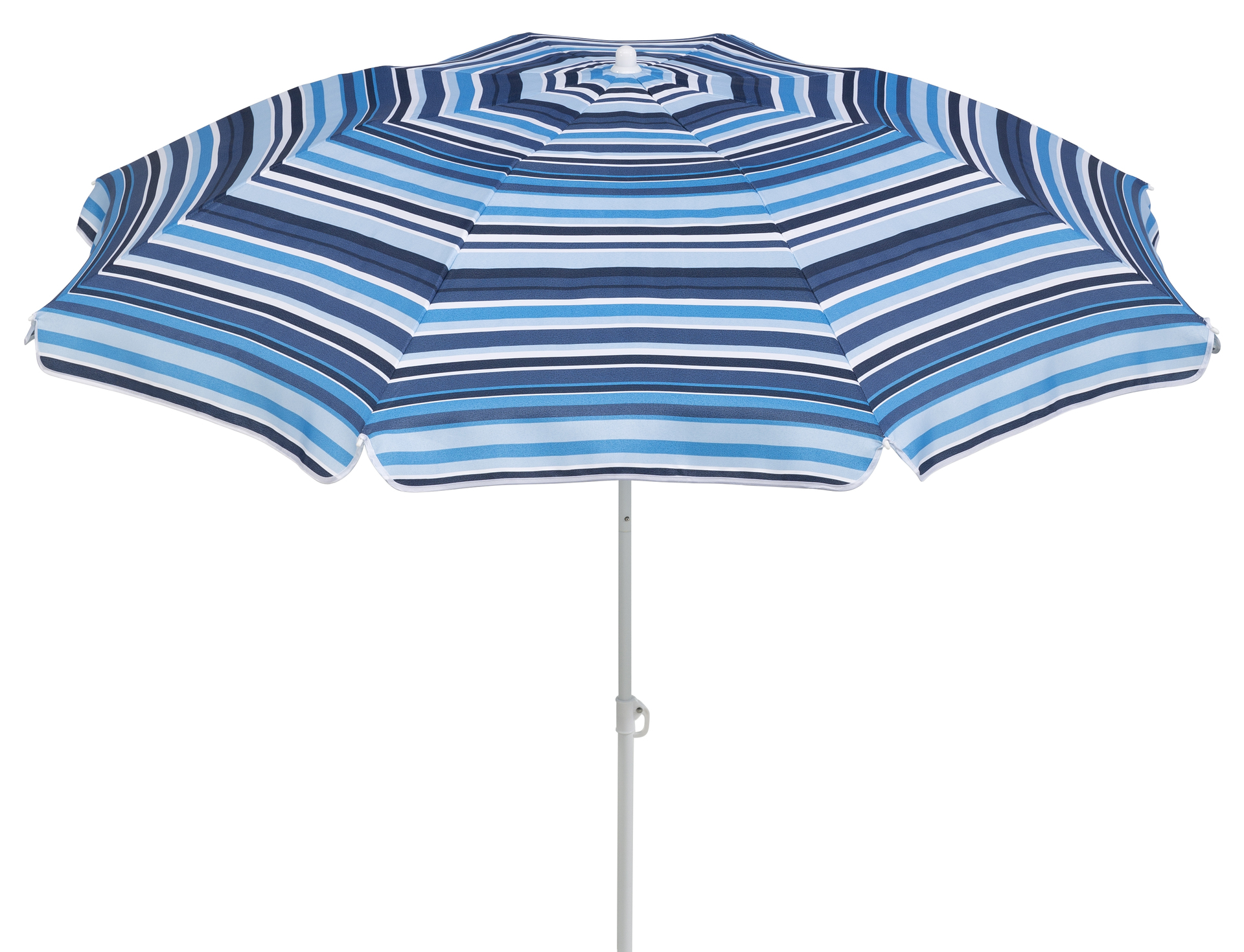 Reise-Sonnenschirm Shorty Ø 180/8cm, Streifendesign