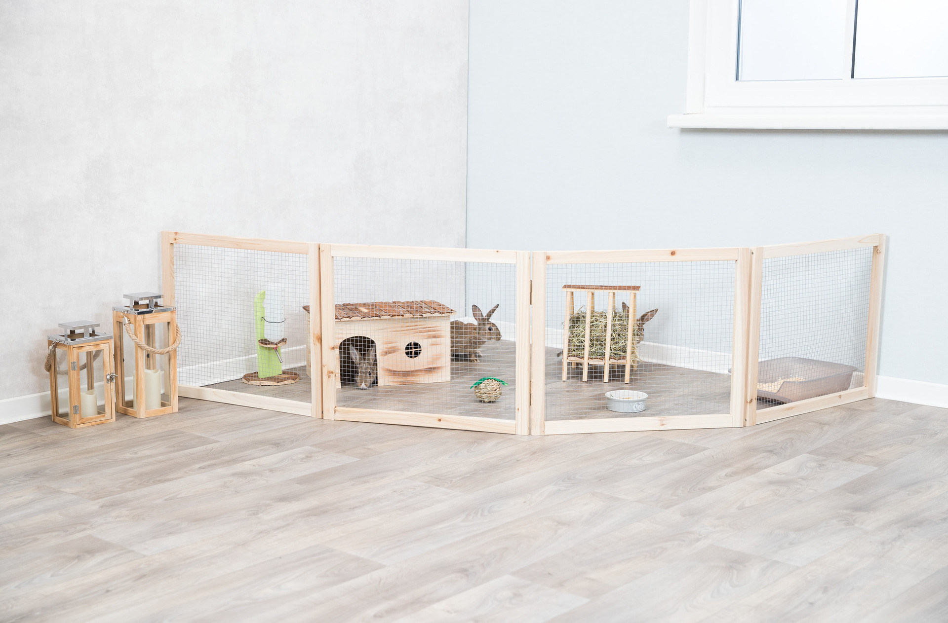 Indoor Freilaufgehege bei leitermann.de günstig kaufen Indoor Freilaufgehege