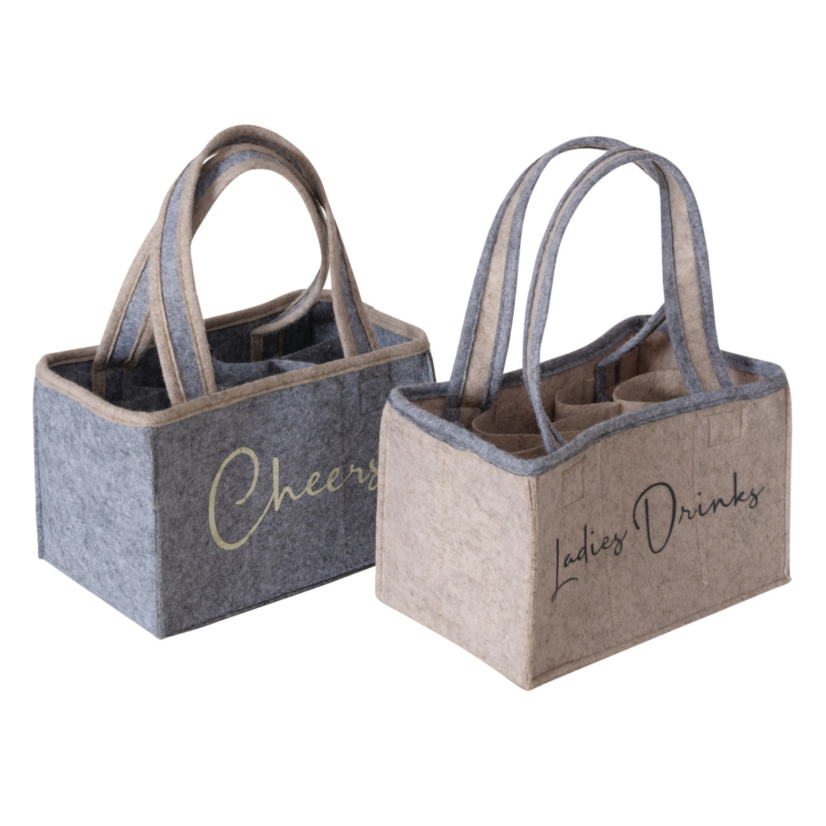 Flaschenträger, 2-fach sortiert