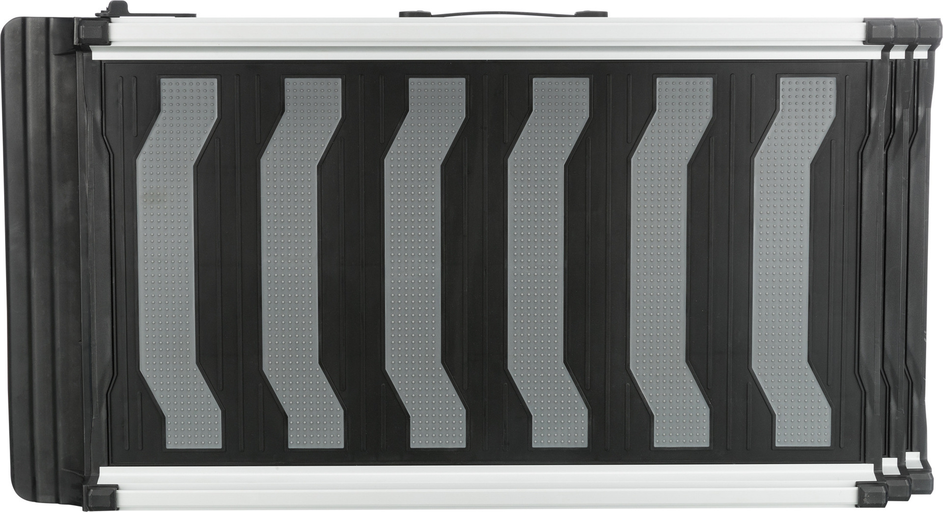 3-fach Teleskop-Rampe, Aluminium/TPR