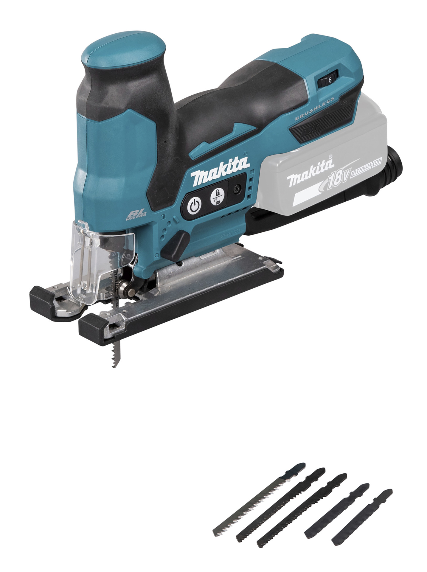 Akku-Pendelhubstichsäge DJV185Z, 18V bei leitermann.de günstig kaufen Akku-Pendelhubstichsäge DJV185Z, 18V