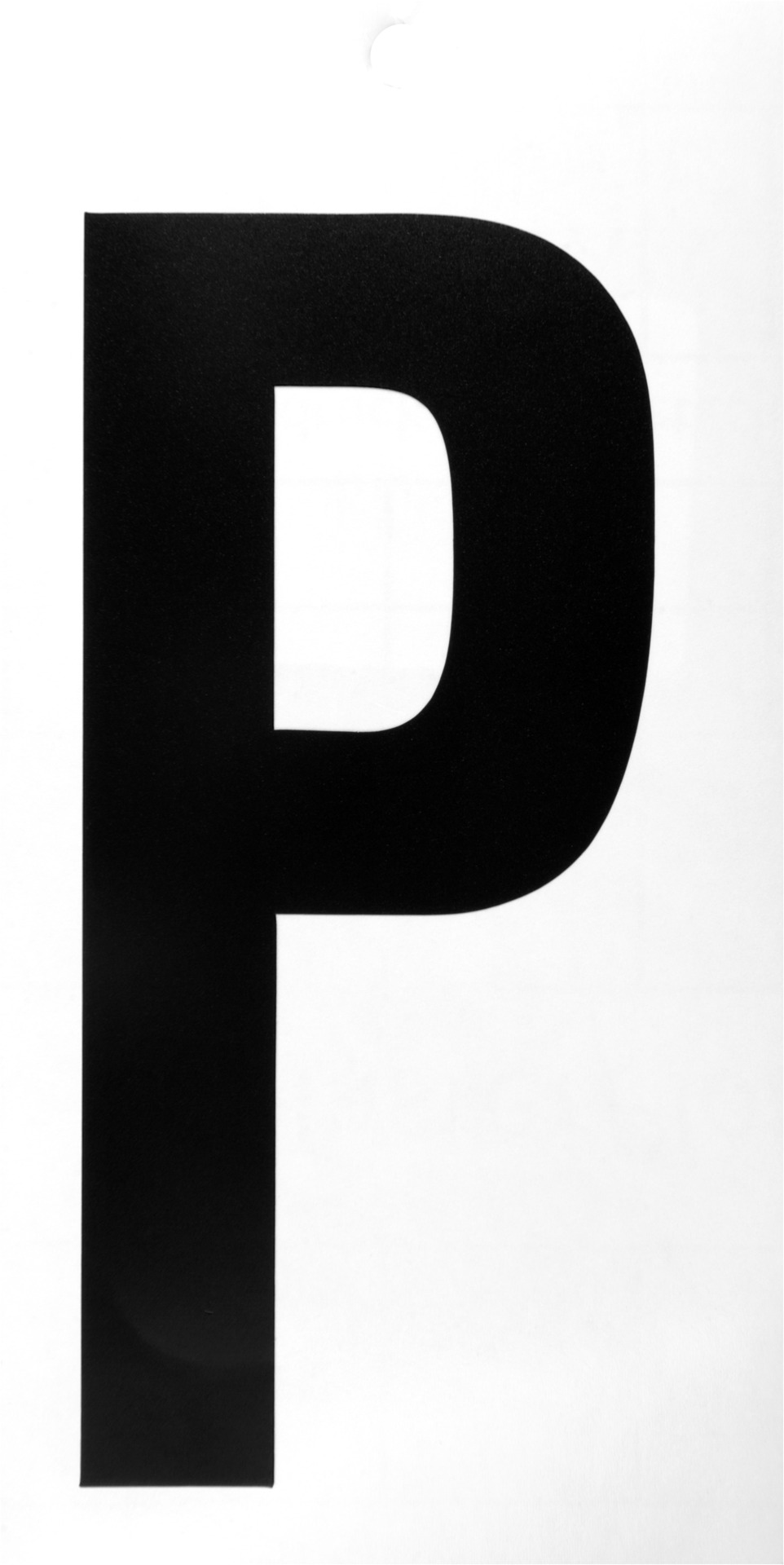 Klebefolien Lettern/Großbuchstaben schwarz