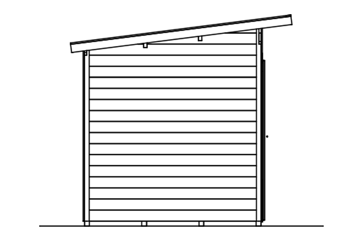 Gartenhaus Solna, 300x215cm
