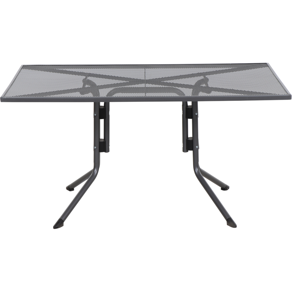 Elda Tisch, matt-anthrazit