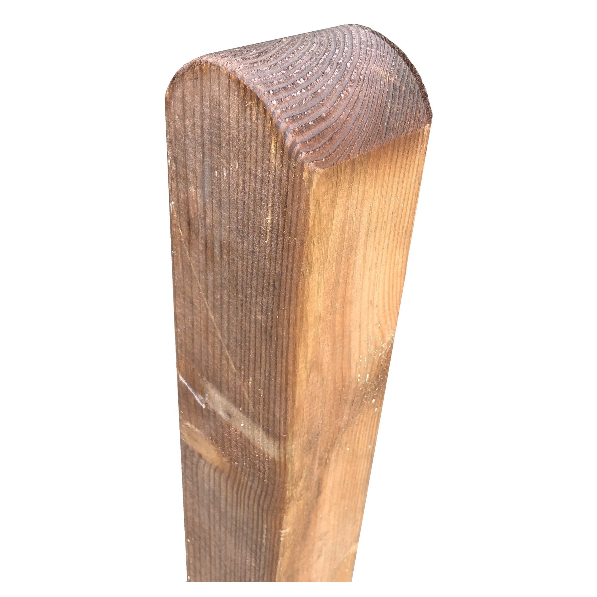 Pfosten BRAUN Kopf gerundet bei leitermann.de günstig kaufen Pfosten BRAUN Kopf gerundet