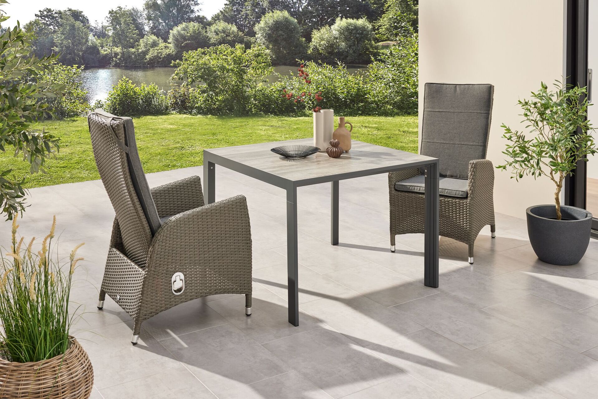 CASAYA Dining Set New Jardel 3-teilig bei leitermann.de günstig kaufen CASAYA Dining Set New Jardel 3-teilig