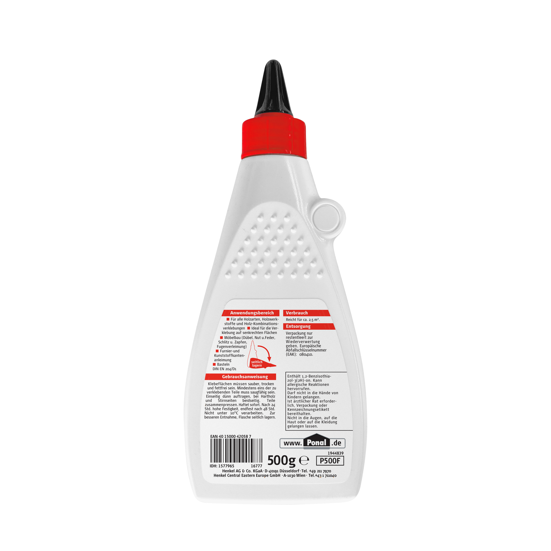 Ponal Holzleim Fix + Fest 500g bei leitermann.de günstig kaufen Ponal Holzleim Fix + Fest 500g