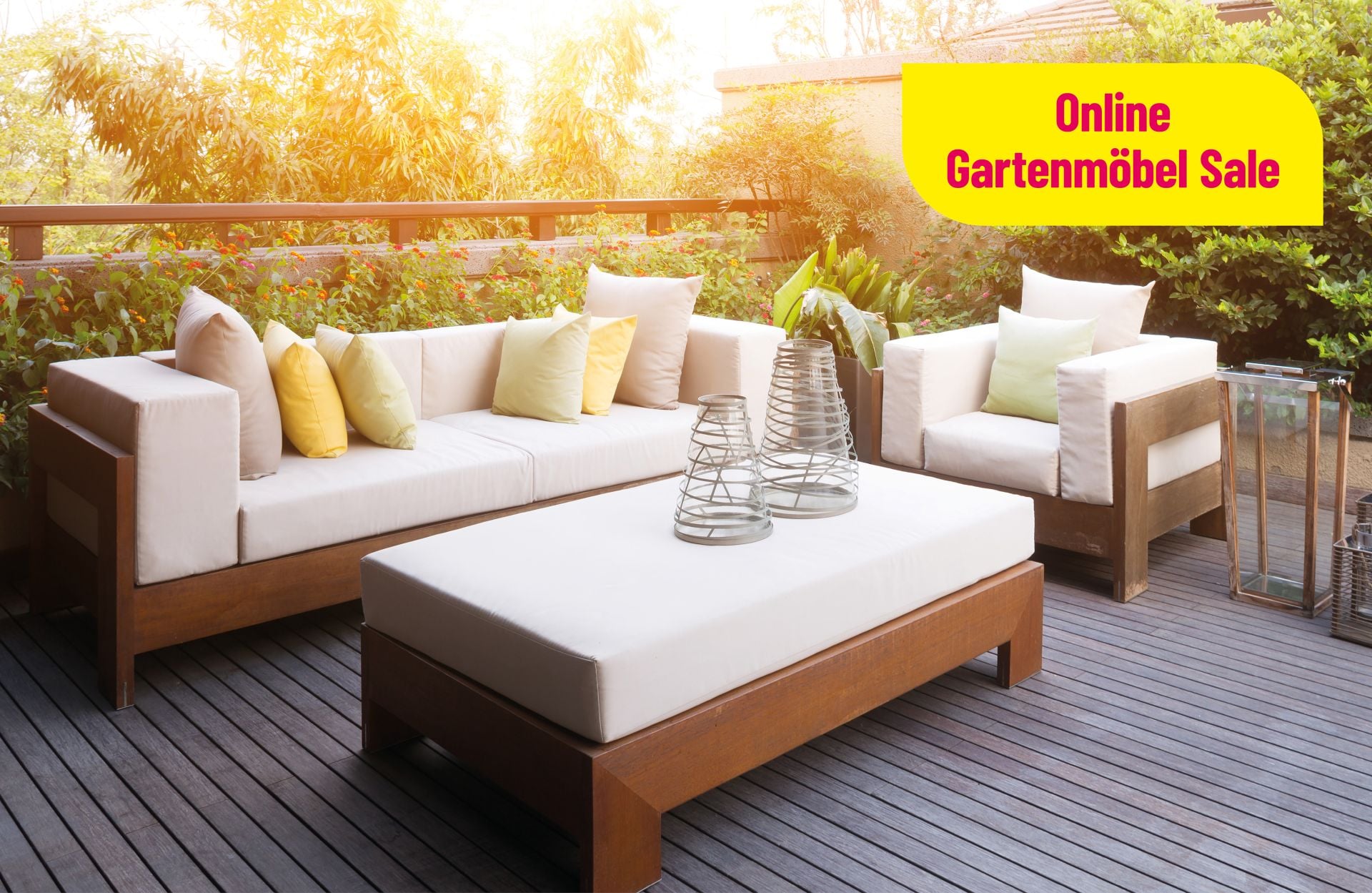 Gartenmöbel im Sale leitermann.de Leitermann
