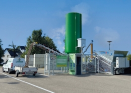 Neu im LEITERMANN Glauchau: Die Betontankstelle BETON2GO für Selbstabholer